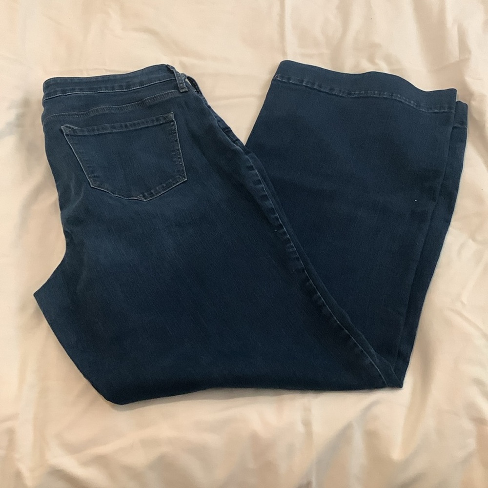 NYDJ Dark Blue Flare Jeans